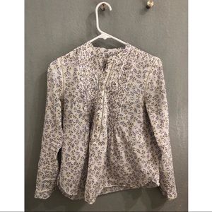 Rebecca Taylor Floral Blouse